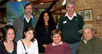 NAIDOC elders, in front Edna Watson and Wes Marne